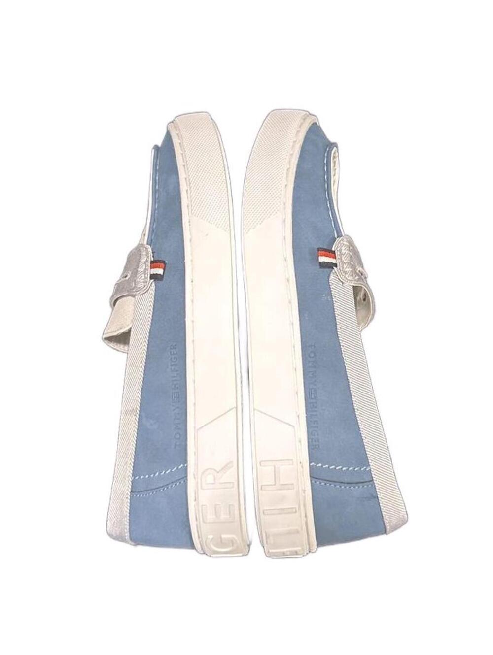 Tommy Hilfiger Women's Walees Penny Loafer "Blue / White" Women's 7.5 | NEW - Picture 4 of 6